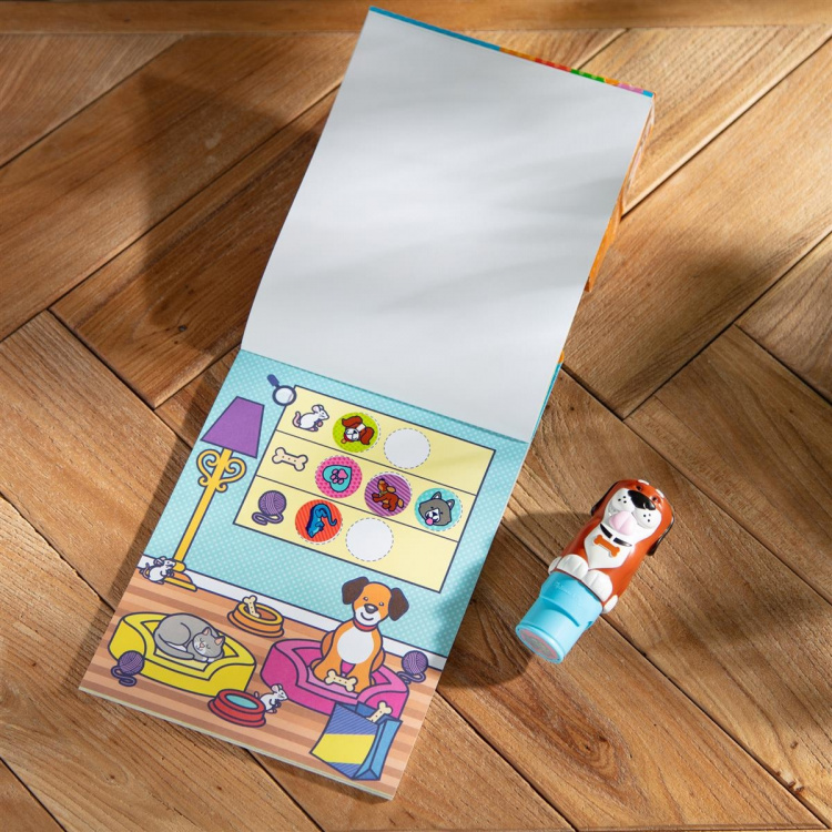 Melissa & Doug Sticker WOW! Hond met Boek & Stickers