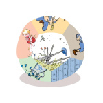 Barbo Toys Zachte bal Emil