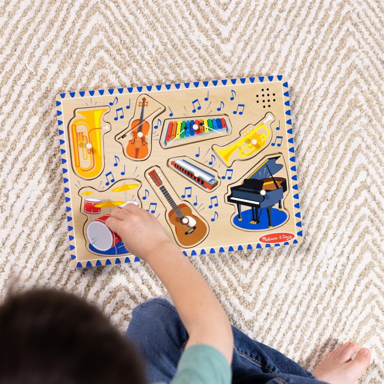Melissa & Doug Klankpuzzel Muziekinstrumenten Melissa & Doug Klankpuzzel Muziekinstrumenten