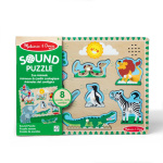 Melissa & Doug Geluidspuzzel dierentuindieren