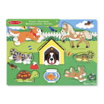 Melissa & Doug Houten puzzel huisdieren