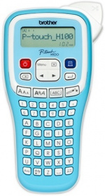 Brother PT-H100 labelprinter, blauw Brother PT-H100 labelprinter, blauw