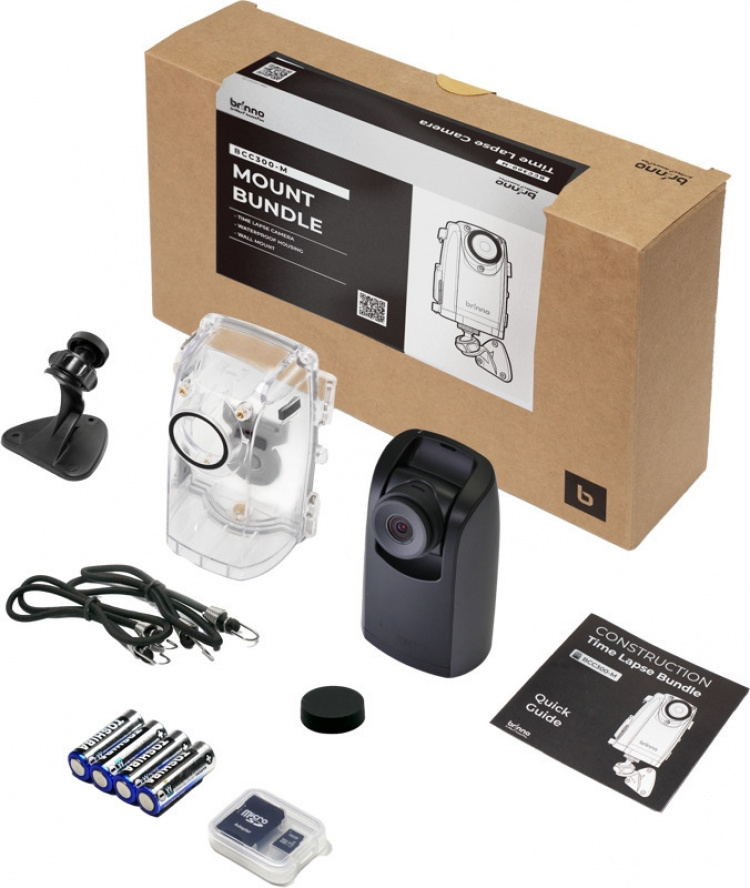 Brinno TLC300 timelapse camera, beugelbundel