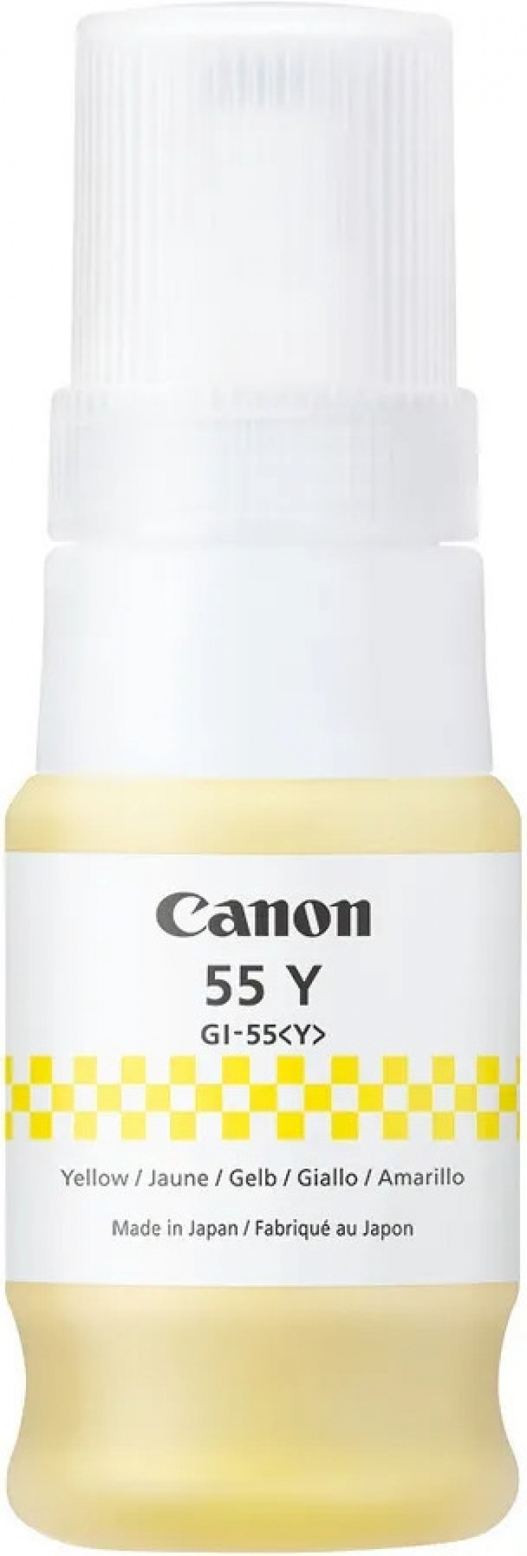 Canon GI-55Y navulbare inktfles, geel