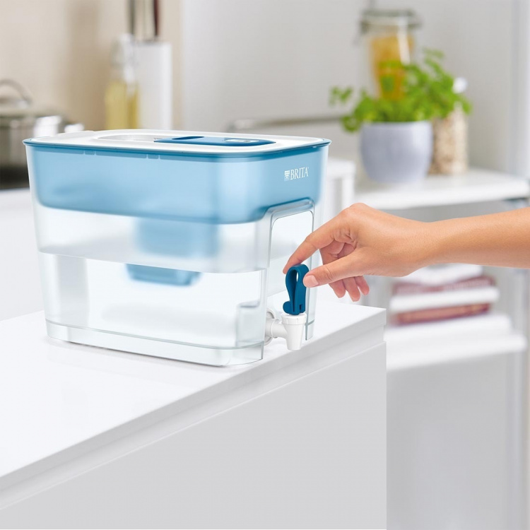 BRITA Flow waterfiltertank met dispenser, 8,2 l BRITA Flow waterfiltertank met dispenser, 8,2 l