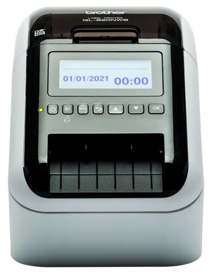 Brother QL-820NWBcVM labelprinter voor het printen van visitekaartjes