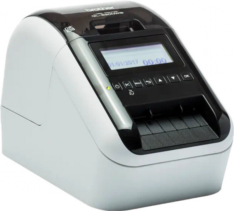 Brother QL-820NWBcVM labelprinter voor het printen van visitekaartjes