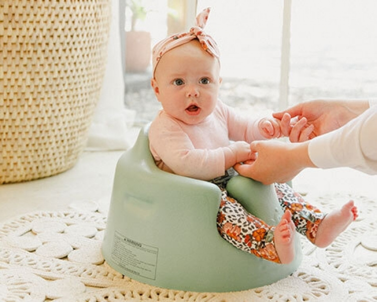 Bumbo Floor Seat - babyzitje, cool grijs
