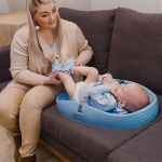 Bumbo Verschoonkussen, poederblauw