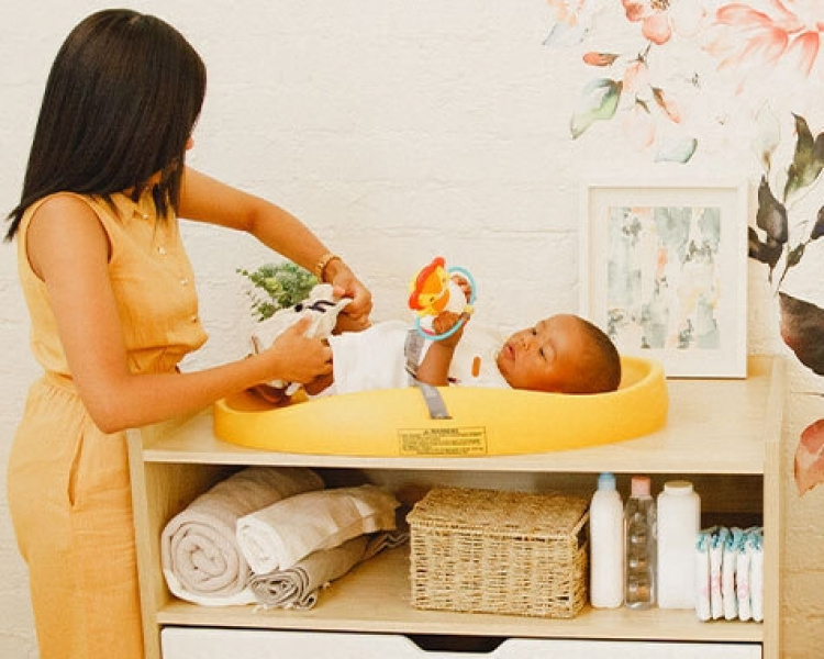 Bumbo Verschoonkussen - verschoonkussen, hemlock