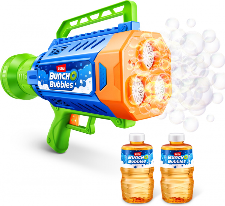 BUNCH O BUBBLES Mega Bubble Blaster - groot gemotoriseerd bellenblaaspistool