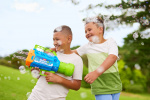 BUNCH O BUBBLES Mega Bubble Blaster - groot gemotoriseerd bellenblaaspistool