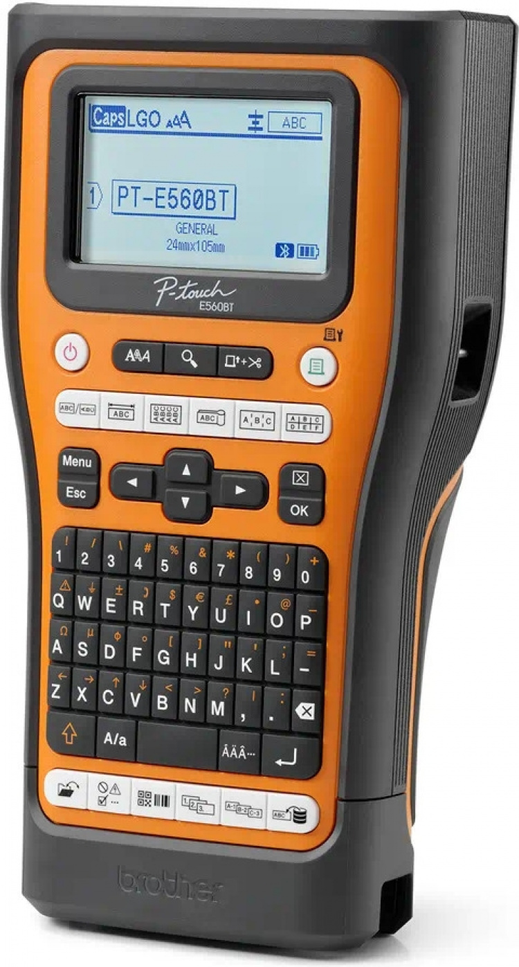 Brother PT-E560BTVP Pro-tarrat printerset Brother PT-E560BTVP Pro-tarrat printerset