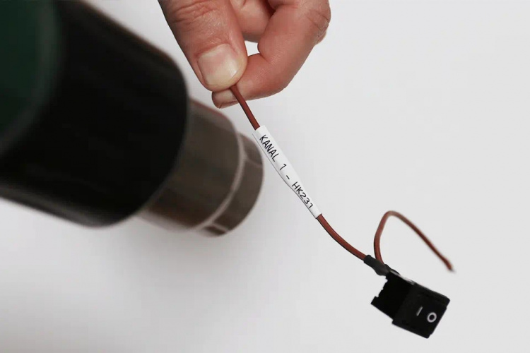 Brother HSe-231E, zwarte tekst op witte achtergrond, breedte 11,2 mm Brother HSe-231E, zwarte tekst op witte achtergrond, breedte 11,2 mm