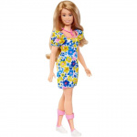 Barbie Fashionistas - Syndroom met Down Dragen Bloemenjurk (HJT05)