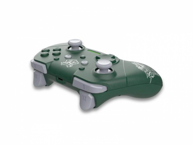 Trade Invaders Harry Potter Draadloze Controller Groen voor Switch met 1M kabel - Slytherin Trade Invaders Harry Potter Draadloze Controller Groen voor Switch met 1M kabel - Slytherin