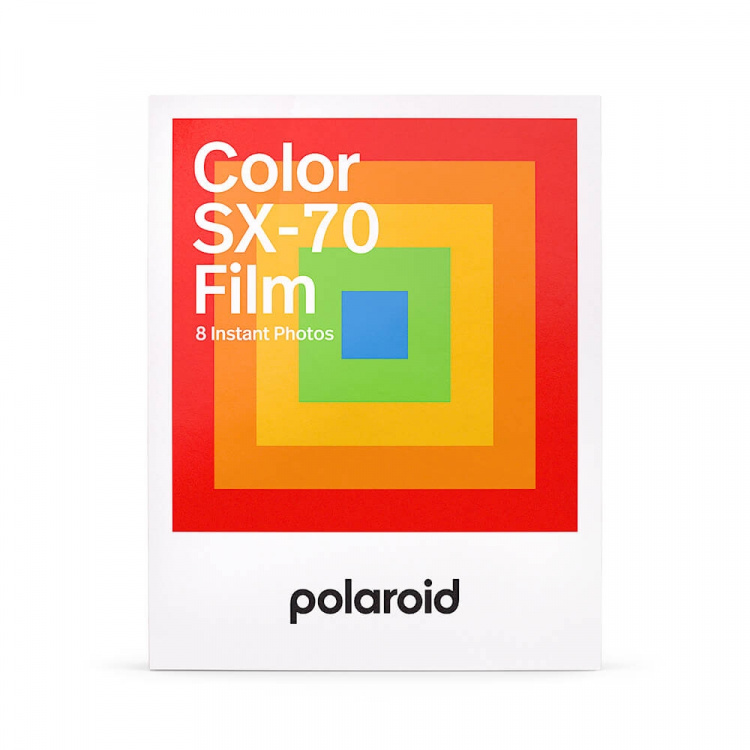 Polaroid Färgfilm SX-70 Vit Ram
