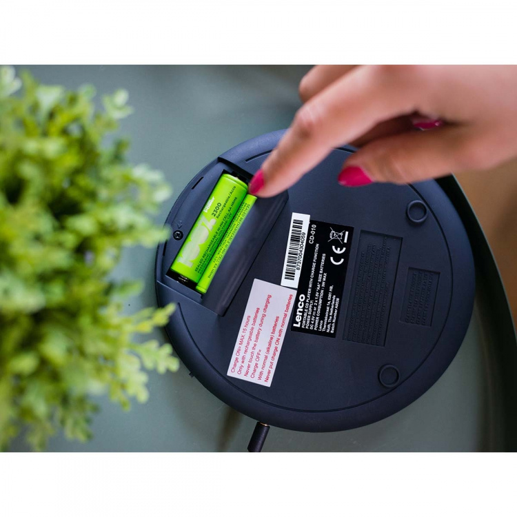 Lenco Draagbare CD-speler met oplaadfunctie