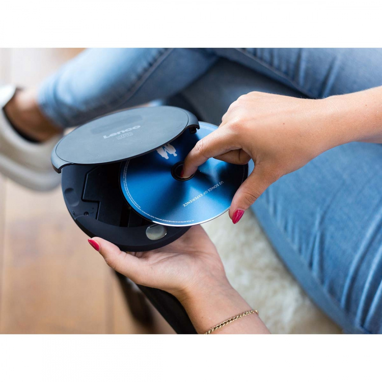 Lenco Draagbare CD-speler met oplaadfunctie