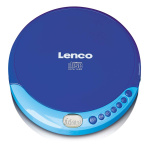 Lenco Draagbare CD-speler met oplaadfunctie Blauw