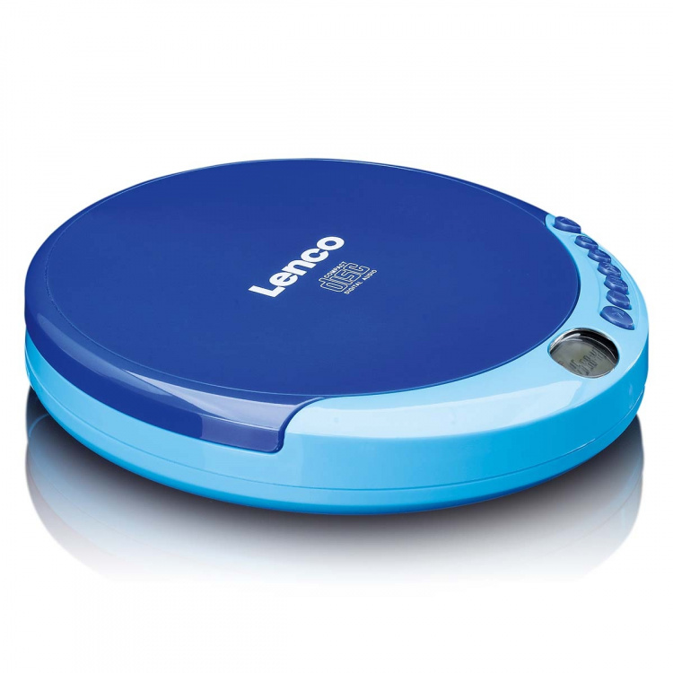 Lenco Draagbare CD-speler met oplaadfunctie Blauw