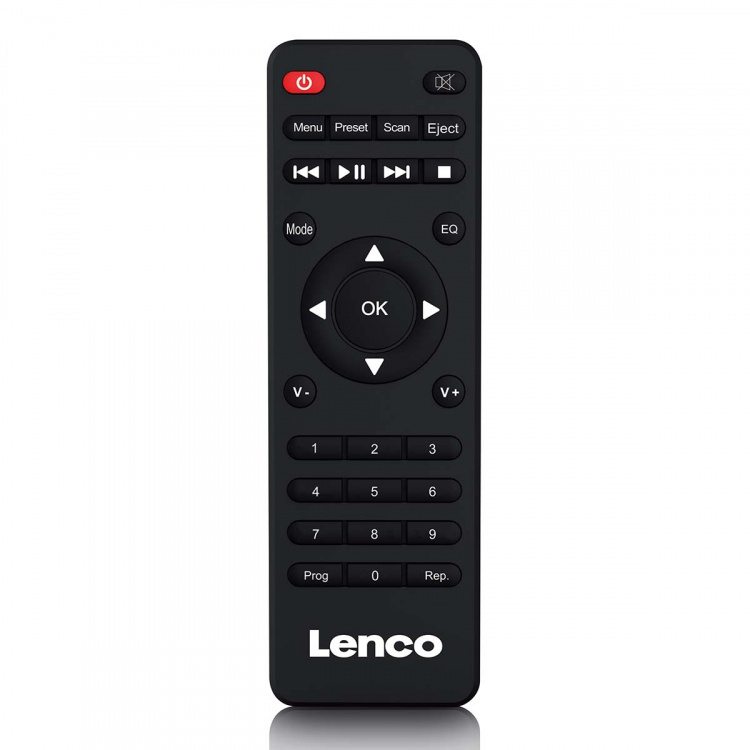 Lenco DAB+ FM-radio met CD MP3-speler Bluetooth® Zwart Lenco DAB+ FM-radio met CD MP3-speler Bluetooth® Zwart