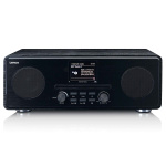 Lenco Internet / DAB+ / FM-radio met CD-speler en Bluetooth® Zwart