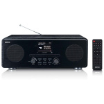 Lenco Internet / DAB+ / FM-radio met CD-speler en Bluetooth® Zwart