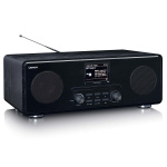 Lenco Internet / DAB+ / FM-radio met CD-speler en Bluetooth® Zwart