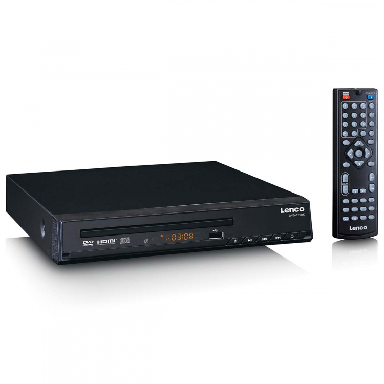 Lenco Compacte DVD/CD-speler met USB-weergave