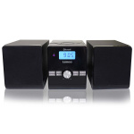 Lenco Micro set met CD/MP3 Bluetooth® USB afstandsbediening Zwart