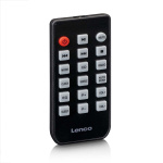 Lenco Micro set met CD/MP3 Bluetooth® USB afstandsbediening Zwart