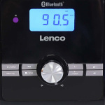 Lenco Micro set met CD/MP3 Bluetooth® USB afstandsbediening Zwart