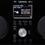 Lenco Internet DAB+/FM-radio met Bluetooth-afstandsbediening en oplaadbare batterij