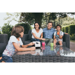 Lenco Draagbare stereo FM-radio met CD Wit