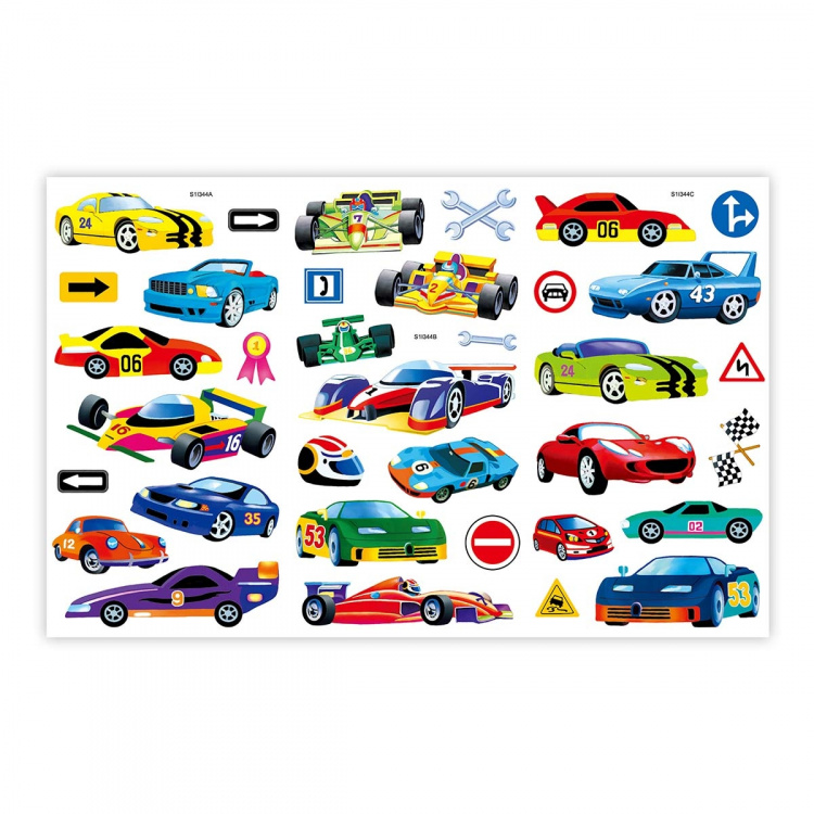 Lenco Boombox met CD-speler FM-radio en stickers Blauw Lenco Boombox met CD-speler FM-radio en stickers Blauw