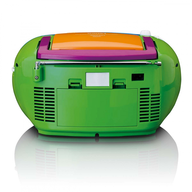 Lenco Draagbare radio met CD en cassette Kids Multi Colour Lenco Draagbare radio met CD en cassette Kids Multi Colour