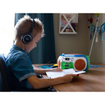 Lenco Draagbare radio met CD en cassette Kids Multi Colour Lenco Draagbare radio met CD en cassette Kids Multi Colour