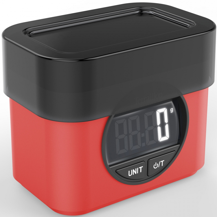 Terraillon Köksvåg Mythic 70`s Rouge 5 kg Terraillon Köksvåg Mythic 70`s Rouge 5 kg