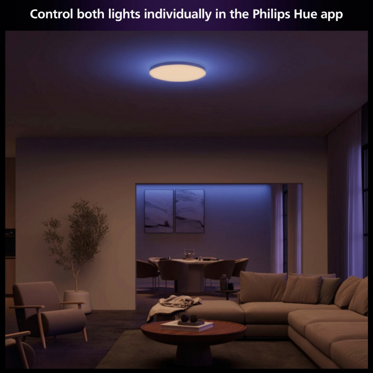Philips Hue Datura stor takplafond Ø57,4 cm White and color ambiance 4850 lm