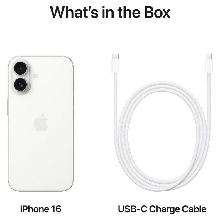 Apple iPhone 16 256GB White Apple iPhone 16 256GB White