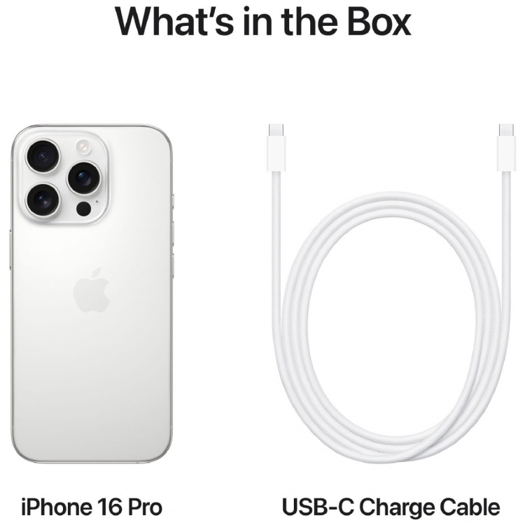 Apple iPhone 16 Pro 128GB White Titanium