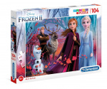 Clementoni 104 puzzels kinderen Frozen 2