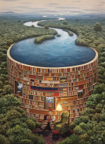 Clementoni 1000 stuks High Quality Collection Bibliodame