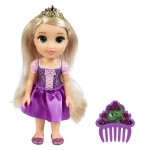 JAKKS Pacific Disney Prinses 6 Inch Kleine pop met kam Rapunzel