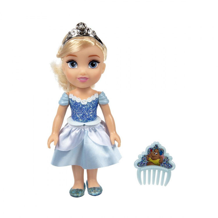 JAKKS Pacific Disney Prinses 6 Inch Kleine Pop met Kam Assepoester