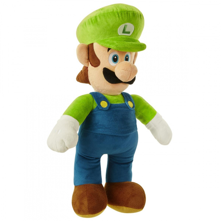 JAKKS Pacific Super Mario Pluche Jumbo Luigi