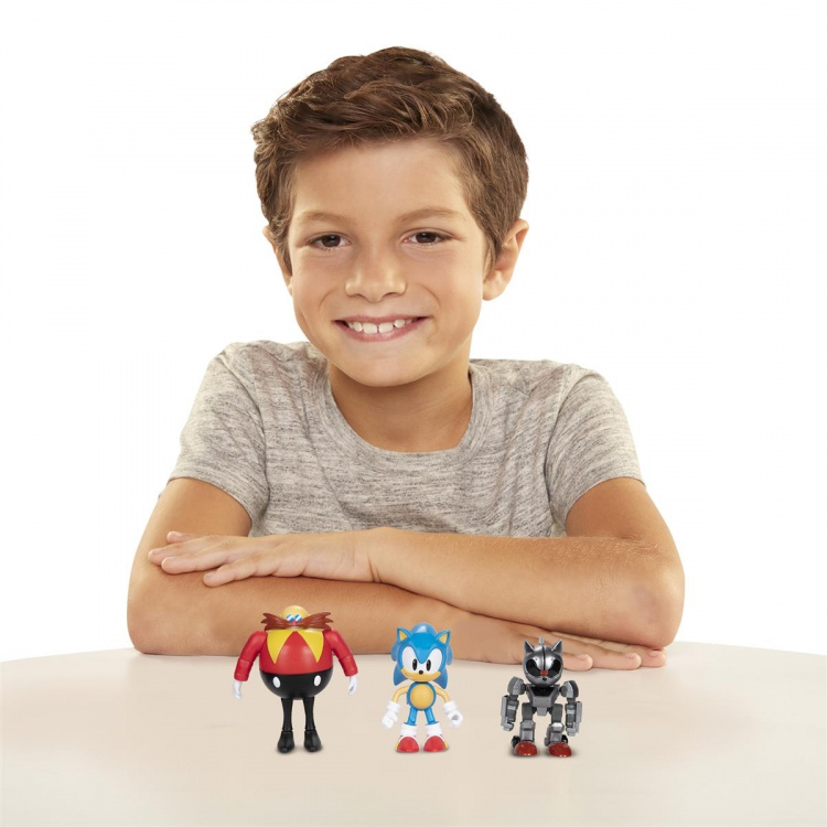 JAKKS Pacific Sonic the Hedgehog 4 Inch Figuur Multi-pack