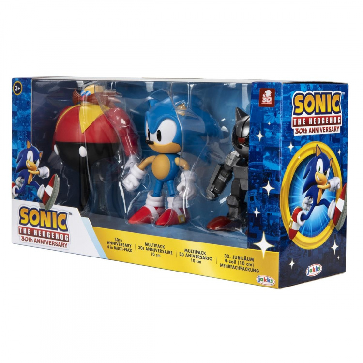 JAKKS Pacific Sonic the Hedgehog 4 Inch Figuur Multi-pack