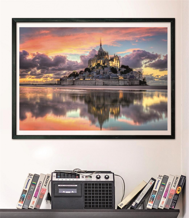 Clementoni 1000 stuks CB High Quality Collection Le Magnifique Mont Saint-Michel